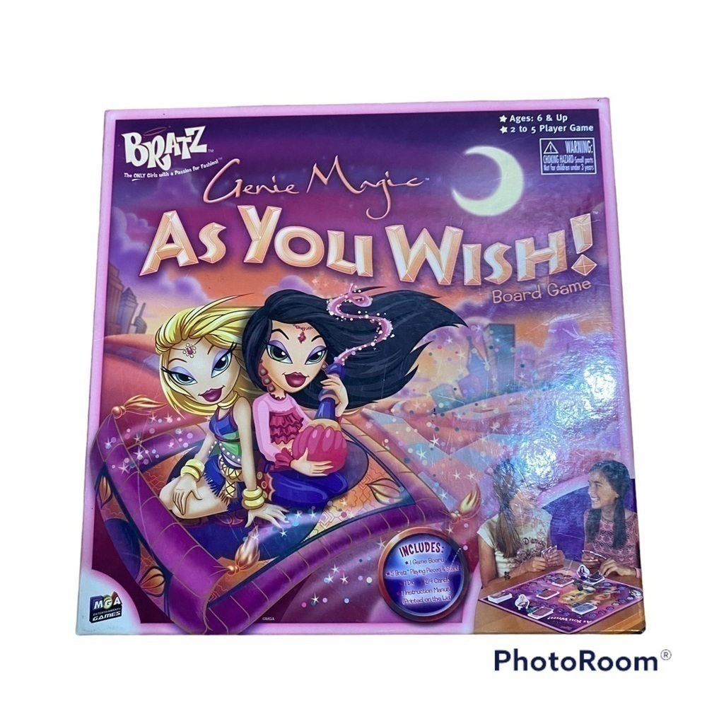 Bratz As You Wish Board Game Genie Kids Toy 6+